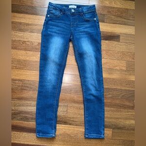 Classic Denim Kids Jeans with Adjustable Waist